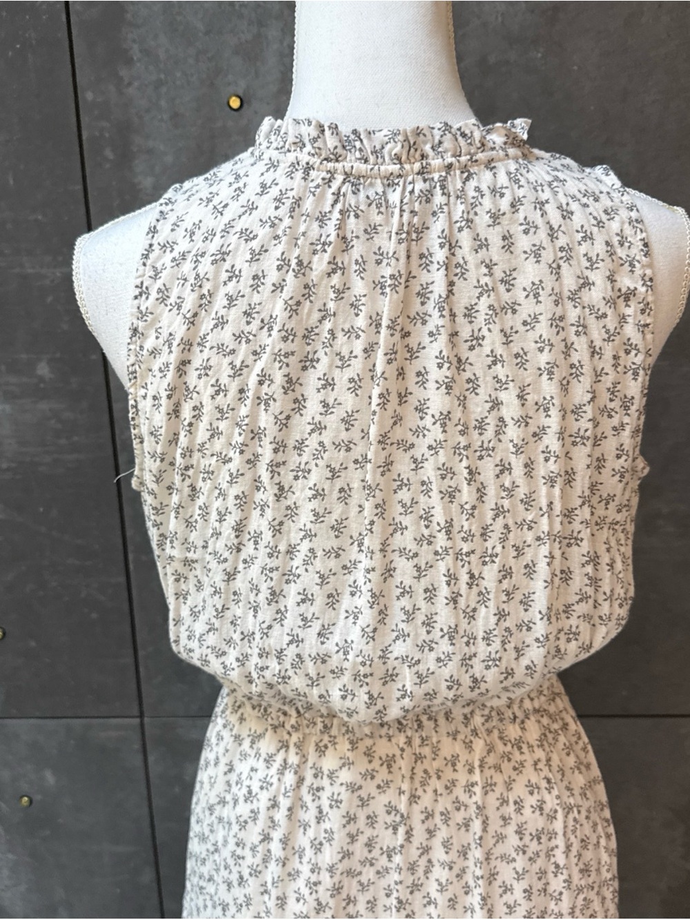 Rails Albany Printed Drawstring Waist Dress size S - Picture 8 of 15